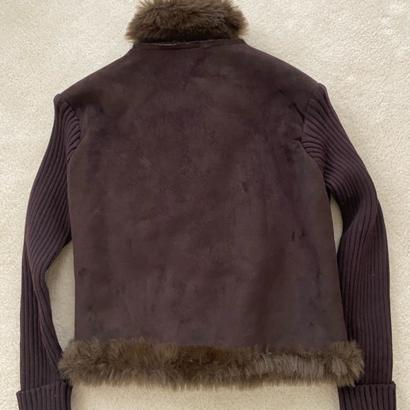 Brown Fur Jacket - Picture 2 of 3